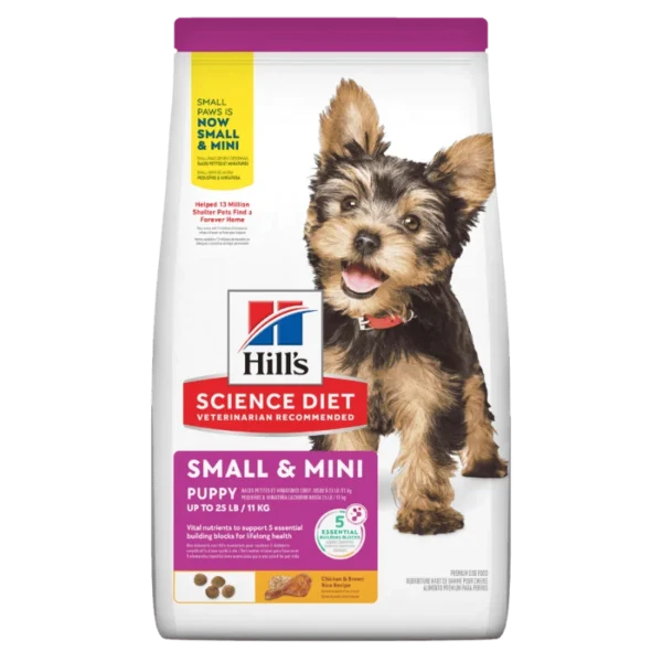 Hills Alimento Para Perros Cachorros Razas Minis Y Pequeñas Pollo