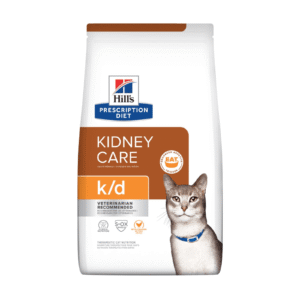 Alimento Para Gatos Hills Cuidado Renal K/D Pollo 4Lb