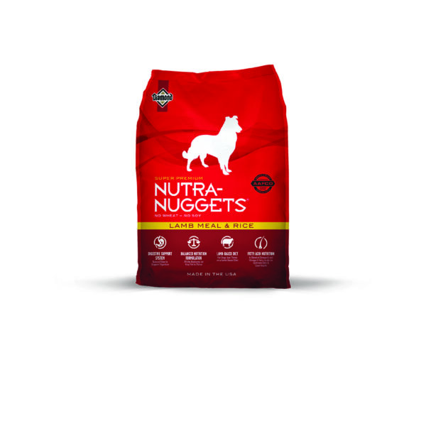 Alimento Para Perros Nutra Nuggets Cordero Y Arroz