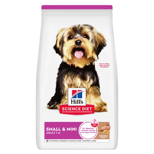 Hills Alimento Para Perros Adultos Razas Minis Y Pequeñas Cordero