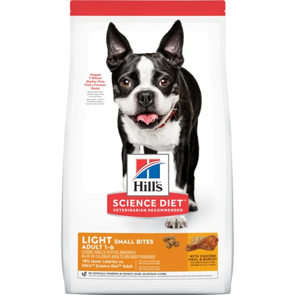Hills Alimento Para Perros Light Croquetas Pequeñas 5 Lb (2,27 Kg)
