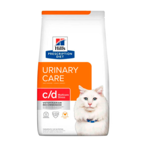 Alimento Para Gatos Hills Cuidado Urinario C/D Stress Multicare Pollo 4Lb